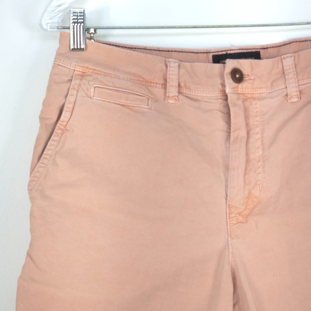 American Eagle Outfitters Classic Fit Chino Shorts Mens 31 Beach Summer Vacation - Picture 12 of 16